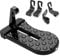 URAQT Car Door Pedal, Car doorstep Roof-Rack Foot Pedal Ladder, Multifunction Foldable Auto Safety Hammer Non-slip Portable Vehicle Rooftop Assistance Accessories for Truck Car SUV Jeep RV(Black)