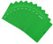MINTRA LOT DE 10 Cahiers 90 gm agrafé couverture Poly 24x32 grands carreaux (seyes) 48 ou 96 pages assorties : Des cahiers pratiques et colorés pour une organisation optimale (96 pages, Vert)