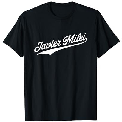 Afuera Javier Milei T-Shirt, Schwarz, S, Unisex, Kurzarm, Klassisch, Polyester 100%, Fans of Javier Milei