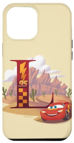 iPhone 12 Pro Max Disney & Pixar Alphabet Monogram Letter L Lightning McQueen Case