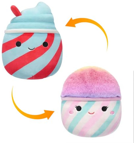 Squishmallows 5 Zoll Flip-A-Mallows Kellytoy Plüsch (Tucker & Bevin), SQFP00170