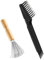 Haarbürstenreiniger Mit Holzgriff Und Bürstenreiniger Mit Metalldrahtrechen（2-Teiliges）Hair Brush Cleaner Zum Entfernen Von Haaren Aus HaarbüRsten Und Kämmen