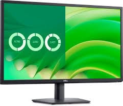 DELL E2725H Monitor LED FHD da 27 pollici, risoluzione 1920 x 1080 - 16,7 milioni di colori - 300 cd/m² - 5 ms - VGA - DisplayPort