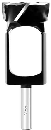 Broca profunda para carpintería, 8 mm, 10 mm, 12 mm, 15 mm, 20 mm, 25 mm, 30 mm, 35 mm, 40 mm, cortador de agujeros de madera, cortador de espigas, broca de corcho, cortador de tacos profundo (35 mm)