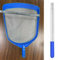 Epuisette Piscine Maille Extra Fine 43x30cm, Epuisette Piscine Fond Ave 38cm Percher en Aluminium Kit Nettoyage Piscine Epuisette Spa, Epuisette De Surface Piscine Épuisette Piscine Filet Piscine