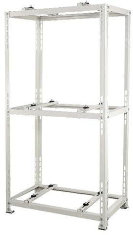 Support de climatiseur mini-split, support de climatiseur universel robuste, support de condenseur en acier galvanisé, base de systèmes de pompe à chaleur de traitement d'air, support au sol à double