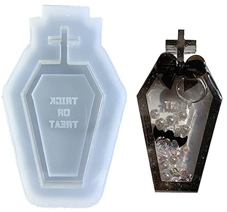 Resin Casting Shaker Mold Epoxy Silicone Molds Resin Shaker Mold for Pendant Jewelry Keychain Decoration Craft