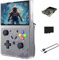 M18 Retro Handheld Game Console with 4000mAh Rechargeable Large Battery, 4.3 Inch Portable Gaming Console R43 Pro with 20000/30000+ Games, Arcade Video Game Player,64g (grey)