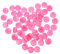 OUNONA 25 Pièces Boule de loterie coloré Balle Noël Enfant Boules claires Mousse Boule Ronde à remplir Boule d'emballage en Plastique Capsules de Jouets œuf de Pâques à remplir PVC Rose