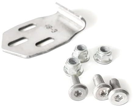 EHYSYN Top Case Moto Barres de Support de Verrouillage de Moto Fixations latérales pour valises à Bagages Fixations de Montage Motos Tail Box(Floor Hook)