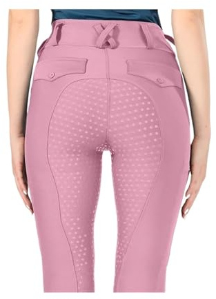 MWAHJU Horse Riding Pants Women Equestrian Breeches Full Seat Silicone Competition Leggings Sports Tights FüR Damen