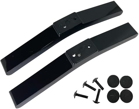 Genuine Replacement TV Stand Legs Left & Right Support Feet Compatible with Toshiba 43LF2F53DB 43LV2E63DB 43LA2363DG 43LA2E63DG