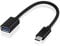 Type-C Adapter Converter to OTG USB Cable Compatible with Samsung Galaxy A3(2017), A5(2017), A7 (2017), A9(2018), USB C 3.1 to Female 3.0 Connector Keyboard Mouse Memory Stick Flash Drive 0.5ft