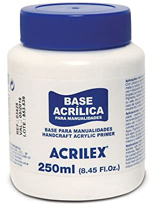 Imprimacion Base Para Manualidades ( Base Acrilica ) Acrilex 250ml.