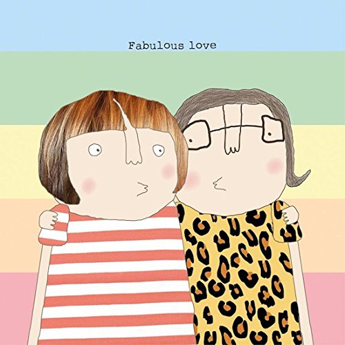Rosie Made A Thing Greeting Card: Fabulous Love - NEW IN CELLO (GF144)