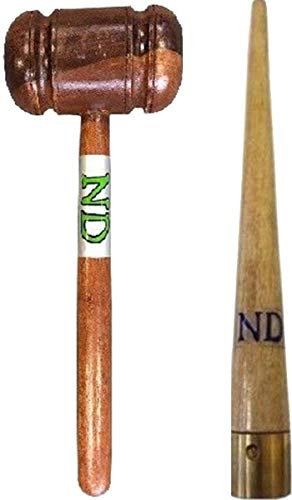 ND Sports Cricket Bat Repair Mallet and Cone Set