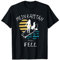 Stand up Paddling SUP Board mit Hund für den Wassersport T-Shirt