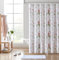 Laura Ashley Home - Duschvorhang, stilvolle Baumwoll-Badezimmer-Dekor, Elegante Florale Heimdekoration (luftiges Blumenrosa, 182,9 x 182,9 cm)