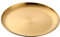 Buyer Star Gold Edelstahl Teller, Pastateller Fleischteller Camping Teller, Servierteller für Camping Picknick Küche Grillen Party- Rund 23cm 1 Stück