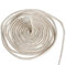 Mèche ronde tressée pour lampe à alcool et bougies - 10 m - 5 mm - Fournitures de fabrication de bougies faites à la main