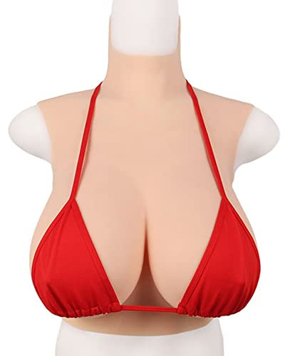Silikonbrüste Brustformen Brustprothese künstliche brüste Silikon Gefüllt D Cup Silikonbrust Silikon Brustformen Brustformen Silikonbrüste BH Künstliche Brustprothese Silikon, Elfenbein