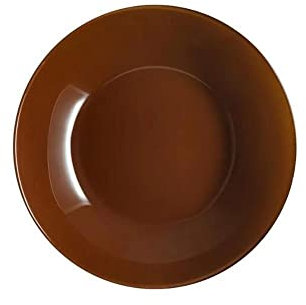 Luminarc P6152- Assiette creuse 20cm Arty Cacao Lot de 6