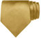BomGuard Herren Krawatte 8 cm breit, gold