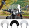 Scooter Windschutzscheibe Flyscreen Deflectors Visier für Vespa Primavera 50 125 150 Primavera 50 Primavera 125 2017 2018 2019 2020 2021 2022 Sport Bikes Windschutzscheibe (Rauch-Kurzbildschirm)