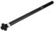 Alomejor Fahrradsattelstütze 27,2 Mm 28,6 Mm 30,8 Mm 31,6 Mm Fahrradsattelstütze 450 Mm für Mountainbike-Rennräder BMX (Schwarz)