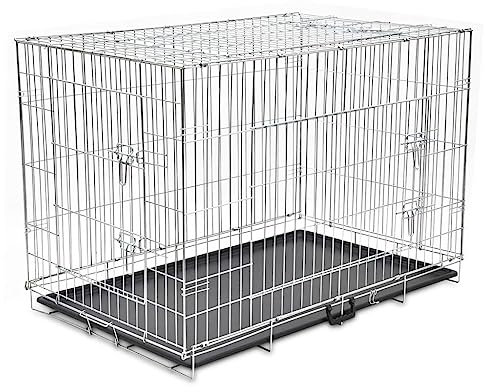 INLIFE Faltbare Hundebox Metall XXL,16,7 KG,170219