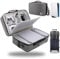 Hard Shell Carrying Case for PS5, Travel Case Compatible with Playstation 5 Console Controller, Shockproof Protective Storage Bag for PS5 Disk Digital Edition, Headset, Base and Game Accessories (Grey