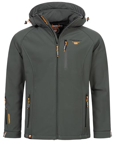 Geographical Norway Herren Herbst Winter Softshell Jacke - Regen Outdoor Übergangs FVS Production H-H
