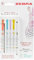 Zebra Pen Dual Tip MILDLINER Warm Highlighters & Colouring Pens 5pk - Double Sided Felt Tip Pens with 4mm Broad Chisel Tip and 1mm Fine Bullet Tip - Assorted Highlighter Colours - 5 Pack