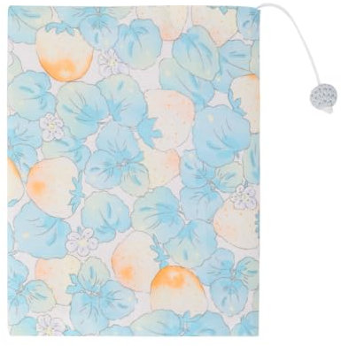 FineInno Fraises bleues Pochette de Livre Couvertures de Livre pour Broché Couverture de Pochette de Livre Housse Cahier Protège Livre Cadeaux pour Amateurs de Livres