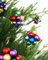 Multi-Coloured Glass Berry Cluster Baubles