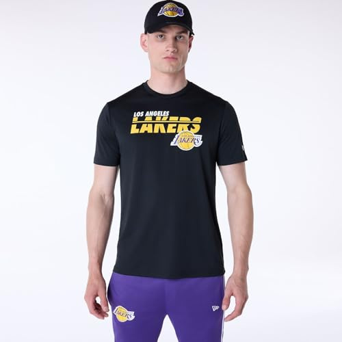 LOS ANGELES LAKERS New Era NBA Essentials T-Shirt Black