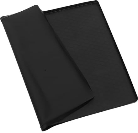 MAGICLULU Alfombrilla para Fregadero De Cocina Tapete De Goma Negro De Drenaje Bandeja De Goteo Debajo del Fregadero Organizador De Cocina para Escurreplatos