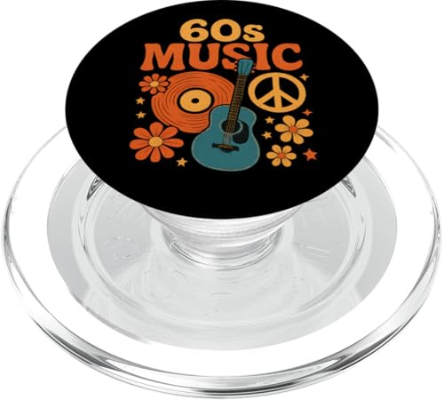 1960er Jahre Musik 60er Jahre Sixties Festival Gig Konzertmusiker PopSockets PopGrip für MagSafe