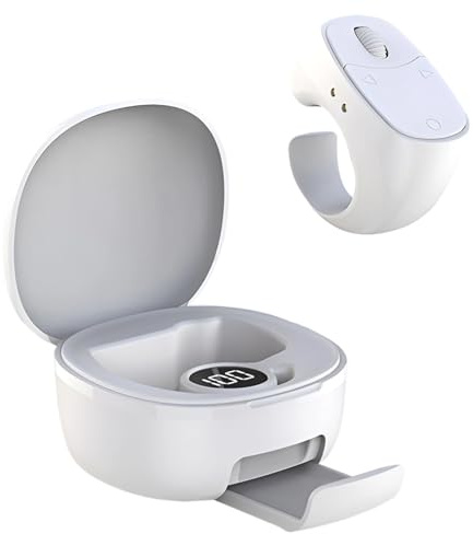 Remote Page Turner - Flipper della pagina digitale, lettore remoto | Controller 'otturatore ad anello remoto, strumento di presentazione compatto, controller di pagina ricaricabile, gadget da util