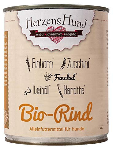 Herzenshund Bio Rindfleisch 800g