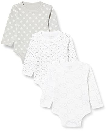 Care, Body Bebe Manga Larga, Light grey (142), 56