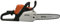 Stihl MS 180 C-BE Kettensäge/Motorsäge mit 30 cm Schnittlänge, Kettenschnellspannung und ErgoStart