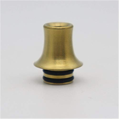 Denghui-ec, 1 unids 510 Punta de Goteo Pei de Acero Inoxidable Punta de Goteo para RDA RTA Atomizador como VapeFly Holic MTL RDA/Galaxies MTL/Kayfun Lite 2019 MTL RTA,Sin Tabaco ni nicotina