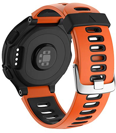 Garmin Forerunner 735XT Armband, Kompatibel mit Armband Forerunner 235/230/220/620/630/735XT, Uhrenarmband Soft Silikon Ersatzband für Garmin 735XT, Easy-fit, Mehrfache Farben