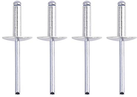 X AUTOHAUX 50 STK. Alu - Blindnieten Blindnieten Set 5x16mm(D*L) für Blindniet-Zangen