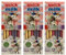 AONELAS Quick Milk Lucky Box Unicorn – Strawberry, Banana and Forest Fruit Flavoured Milk Straws for Instant Milkshake – 3 Pack – 39 Straws – Great for Kids Parties – Gluten Free – Natural Flavours