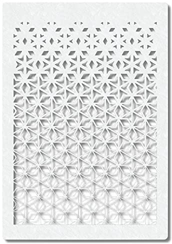 Herterich Products Pochoir aérographe effet semi-ton - Modèle de pochoir pour graffiti et tatouage - Réutilisable et résistant aux solvants - Mylar 0,1 à 0,2 cm - Pour aérographe et sprays