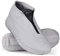 JUDA Cubierta del Zapato Impermeable, Funda de Silicona para Zapatos con Suela Antideslizante, Lavable Cubierta del Zapato Reutilizable Para Días de Lluvia y Nieve (XL (43-47), Gris)
