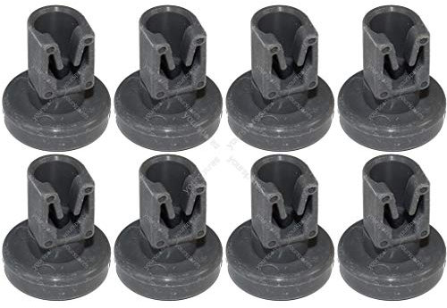 Ufixt Dishwasher Upper Basket Wheels For Electrolux Dishwashers x 8