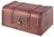 Bingo-Shop Schatztruhe Schatzkiste Holz 15 x 30 x 20cm Mit Deckel Verschluss Piratenkiste Geschenk-Box Verschließbar Aufbewahrungsbox Holztruhe Geldtruhe Vintage-Look